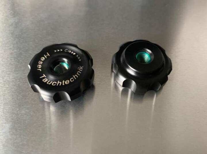 Heser POM Backplate Muttern Set