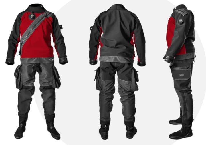 Santi Demoanzug Man XLS Trockentauchanzug E.Lite PLUS, elite PLUS