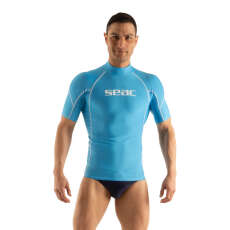 SALE: Seac Sub Lycra Shirt Short Raa Evo Hellblau L