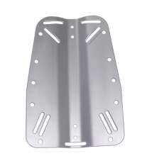 Heser kurze Edelstahl Backplate 6mm / 3,6kg