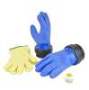 Rolock 90 Trockentauch Handschuhsystem mit Trockentauchhandschuhen, blau loses Innenfutter