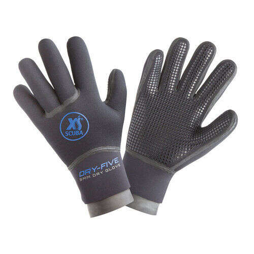 XS SCUBA Kaltwasser 5mm Neopren Handschuhe Dry Five XL