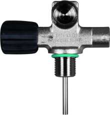 BtS Flaschenventil Links, 300 Bar, M25x2, Einzel- oder...