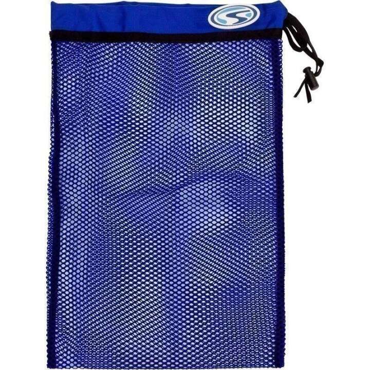 Stahlsac Netztasche, blau, Small Flat Mesh Bag Blue