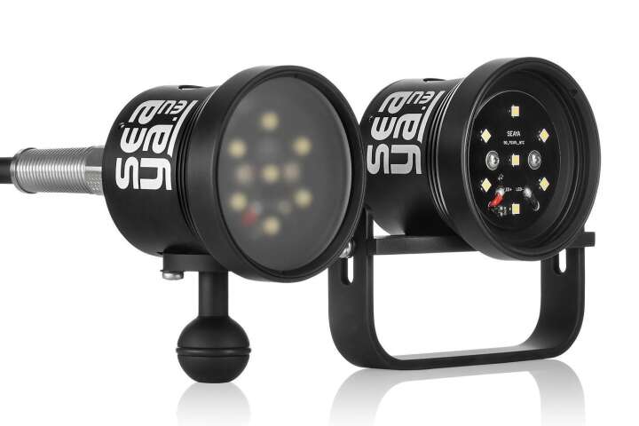 Seaya LED 70W Video, Lampenkopf