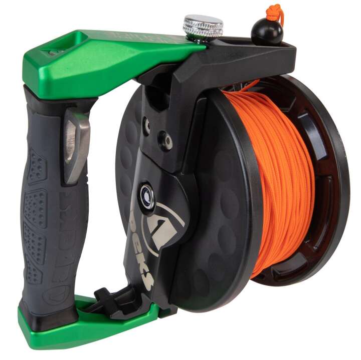 Apeks Lifeline Guide Reel 120m grün
