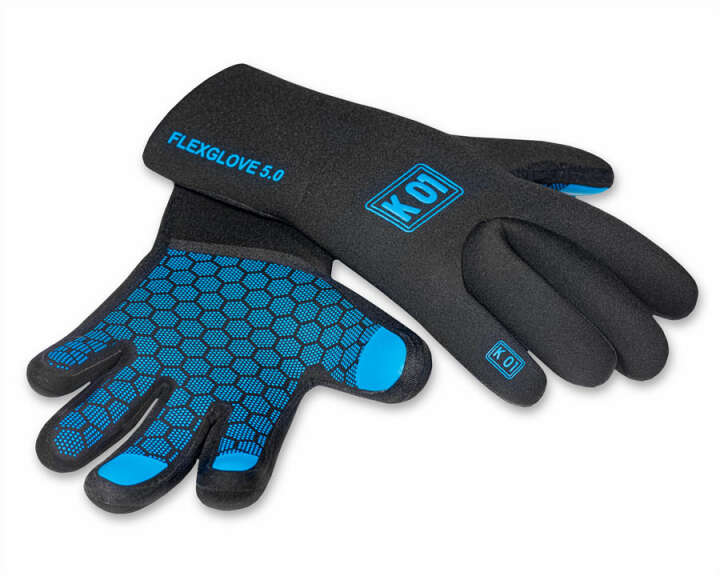 K01 Neopren Handschuhe blue Flexgloves 5 mm S