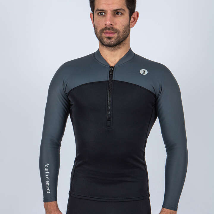 Fourth Element Thermocline Men Long Sleeved Top Front Zip M
