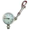 Scubatech Finimeter, 52 mm, 360 bar, mit Wirbelkarabiner