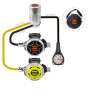 Tecline Atemregler Set R2 TEC1 Set mit Octopus und Finimeter