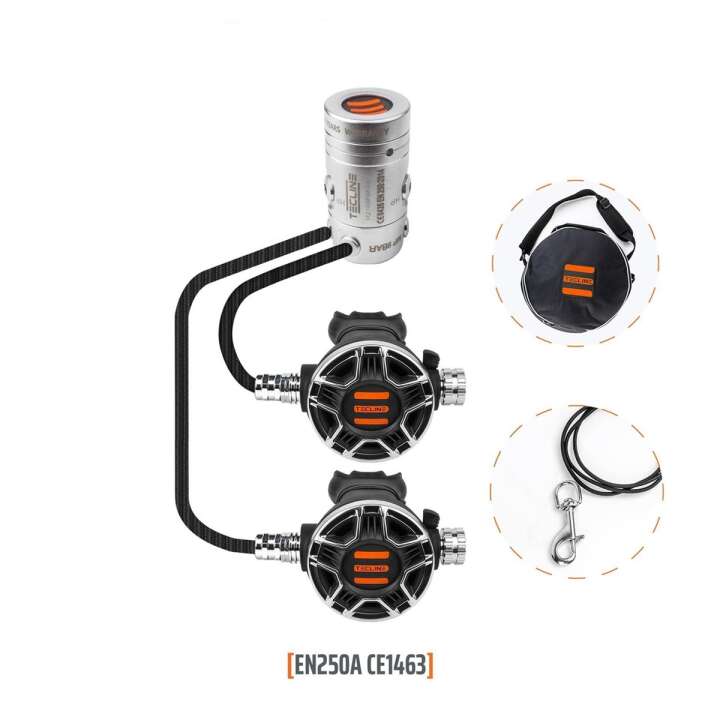 Tecline Atemregler Set R2 TEC2 SemiTec-Set