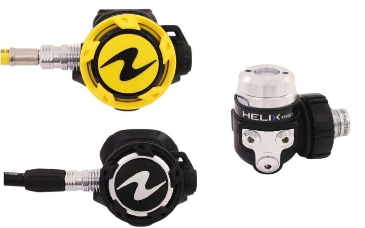 Aqua Lung Atemregler Set Helix Pro mit Octopus
