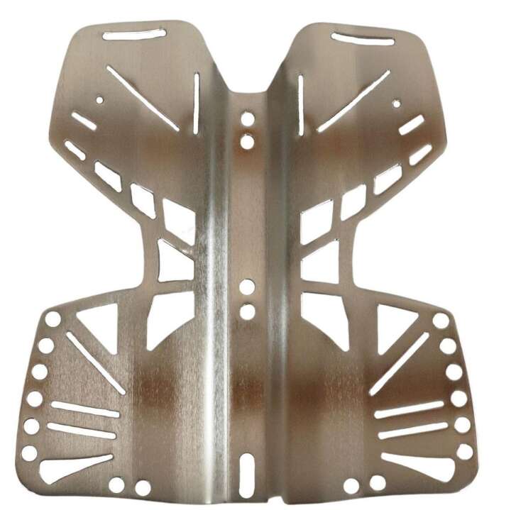 xDeep NX Backplate Edelstahl 3mm, L
