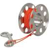 Highland Edelstahl Spool Orange Line ca 30 m, mit Double Ender