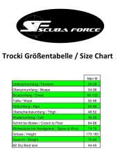 Scubaforce Trockentauchanzug Xpedition SE Men M