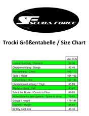 Scubaforce Trockentauchanzug Xpedition SE Men XLS