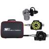 Scubaforce Atemregler Vorteilset Black Devil Pro Flex mit Octopus und Tasche