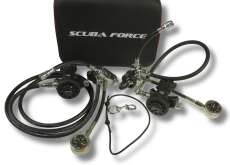 Scubaforce Atemregler Black Devil Sidemount Set –...