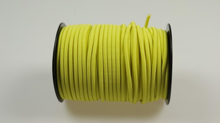 Polaris Bungee Cord 5 mm, gelb, (lfd. Meter)