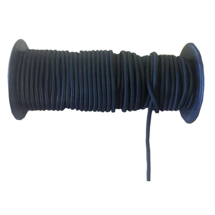 Polaris Bungee Cord 6 mm, schwarz, (lfd. Meter)