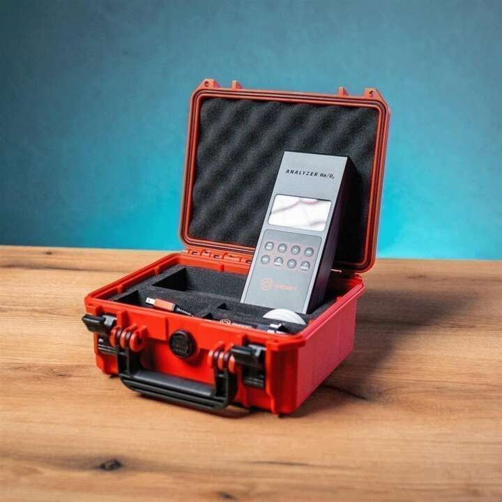 Divesoft Helium, Nitrox, Trimix O2 Analyser Set Blender Li-Ion Akku