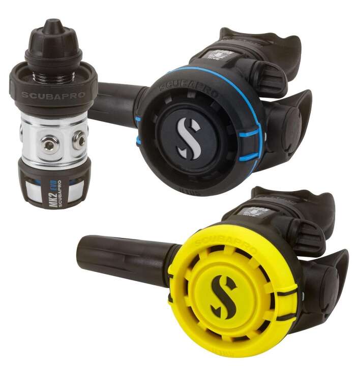 Scubapro Atemregler Set MK2 EVO R105 mit R095 Octopus