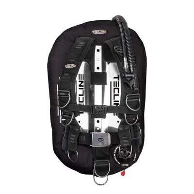 Tecline Wing Set, Donut Komfort-Set 2: Donut 15 mit Komfort-Harness und 3mm Edelstahl-Backplate