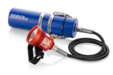 Seaya Tanklampe, Tauchlampe LED 70W Spot mit Akkutank 41,4Ah