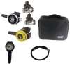 Scubapro Kaltwasser Atemregler Set MK17 EVO2 (2x), G260 mit S270 Octopus, Tasche, Finimeter und Inflatorschlauch