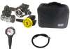 Scubapro Atemregler Set MK17 EVO2 S620 Ti mit R105 Octopus Supersparset mit Tasche, Finimeter und Inflatorschlauch