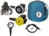 Scubapro Atemregler Set MK17 EVO2 G260, R105 Octopus Supersparset mit Tasche, Finimeter und Inflatorschlauch