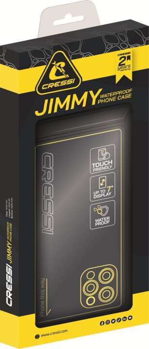 Cressi Jimmy - wasserdichte Handyhülle Phone Case Black
