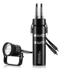 Seaya Tanklampe, Tauchlampe DUAL LED 70W Spot mit...