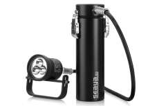 Seaya Tanklampe, Tauchlampe DUAL LED 70W Spot mit...