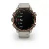 Garmin Tauchcomputer Descent™ Mk3i – 43 mm, goldfarbend mit Silikonarmband