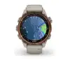 Garmin Tauchcomputer Descent™ Mk3i – 43 mm, goldfarbend mit Silikonarmband