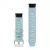 Garmin Silikon QuickFit®-Armband Himmelblau (Tauchset 3-teilig) 22 mm