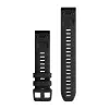 Garmin Silikon QuickFit® Armband, Schwarz (Tauchset 3-teilig) 20 mm