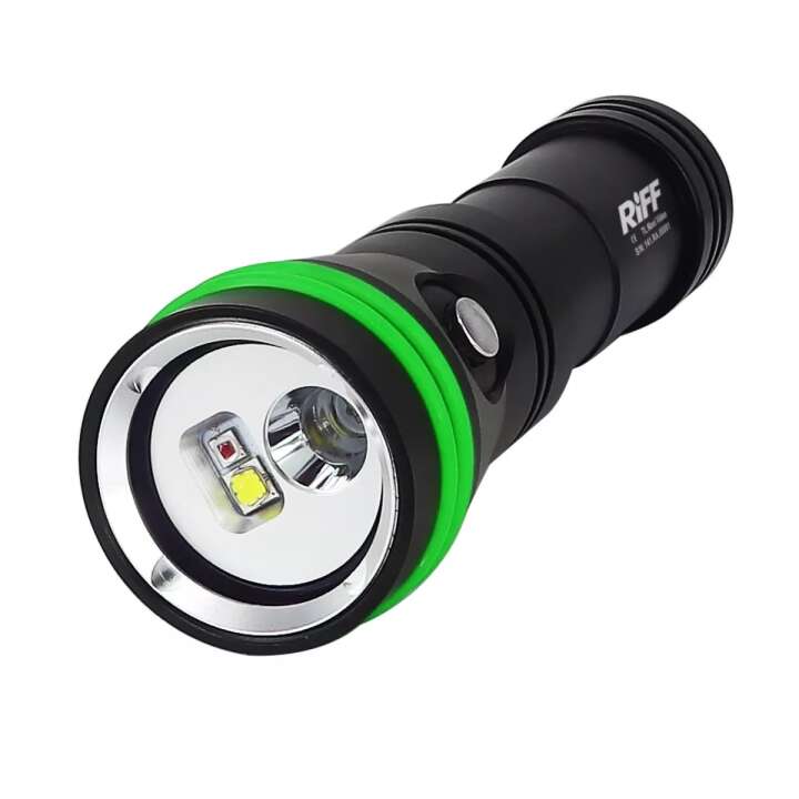RiFF TL Maxi Video Multilicht-Tauchlampe – 3000 Lumen Videolicht + Spot & Rotlicht