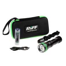 RiFF TL Maxi Video Multilicht-Tauchlampe – 3000 Lumen Videolicht + Spot & Rotlicht