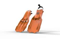 Apeks Geräteflossen, Tec Flossen mit Springstraps...