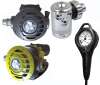 Apeks ATX 40 - DS 4 Vorteilset Atemregler-Set mit Oktopus und Finimeter