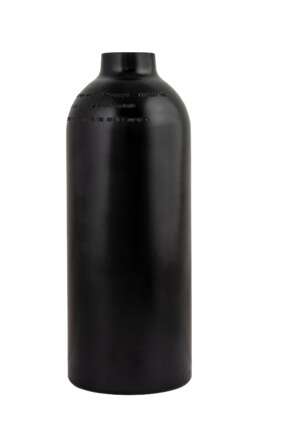 Tecline Argonflasche 1,5L schwarz