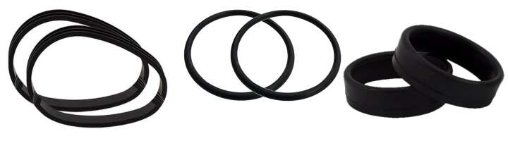 Scubaforce Trockentauchringsystem, Handschuhsystem Thenar - Anzugseite XL Ringe