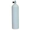 SALE: Stage Aluminium Tauchflasche, Ventil Links erweiterbar, 80cft, 11,1L Weiß