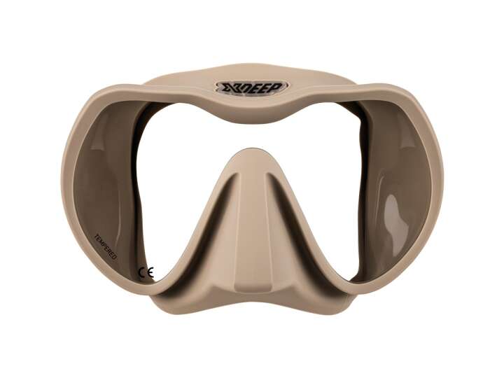 xDeep Tauchermaske Radical Frameless sand