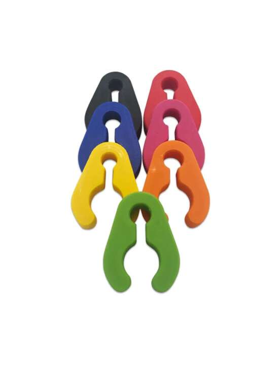 Single Quick Release Schlauchclips Grün