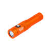Tecline Tauchlampe LED-Leuchte US-17 Orange, 2000 Lumen