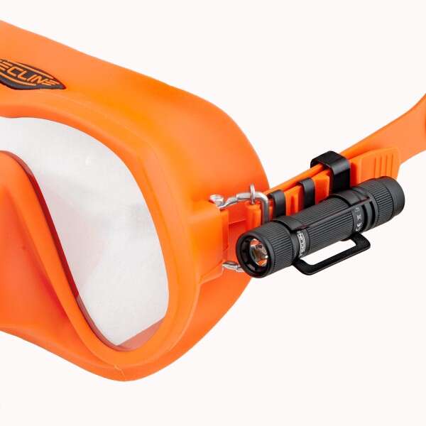 Tecline ML900 Tauchlampe – ultraleichtes Backup-Licht für Maskenmontage