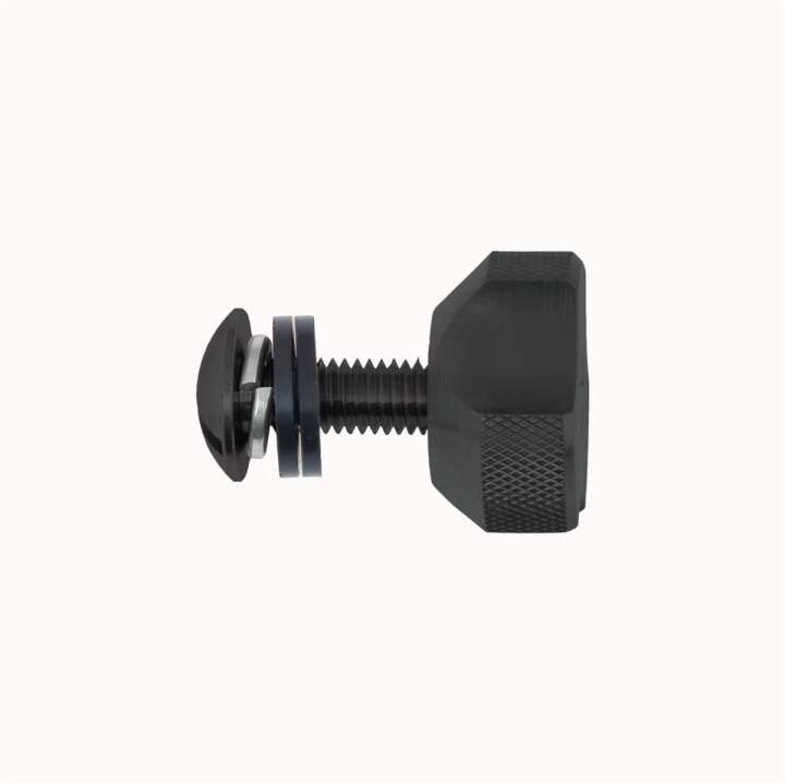 Tecline Titanschraube Schwarz für Mono-Adapter